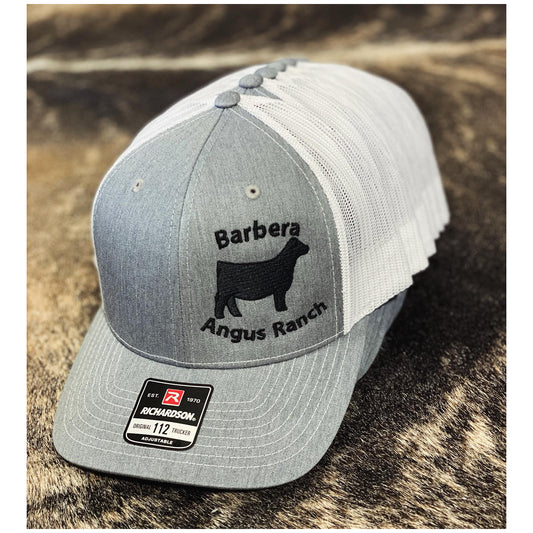Custom embroidered livestock hat featuring detailed animal designs such as cattle, pigs, goats, and more. Available in various hat styles and colors, perfect for farmers, ranchers, and livestock enthusiasts. High-quality stitching ensures a durable and stylish look. Personalization options available for a unique touch.