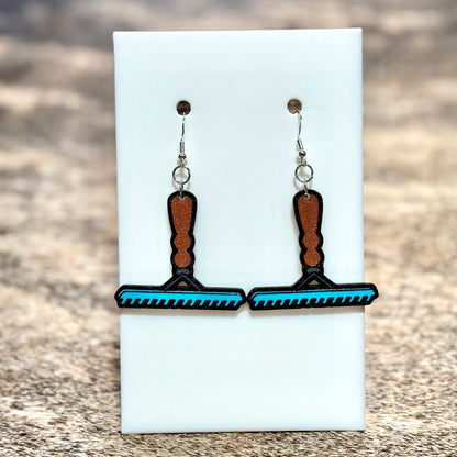 Livestock Show Comb Earrings
