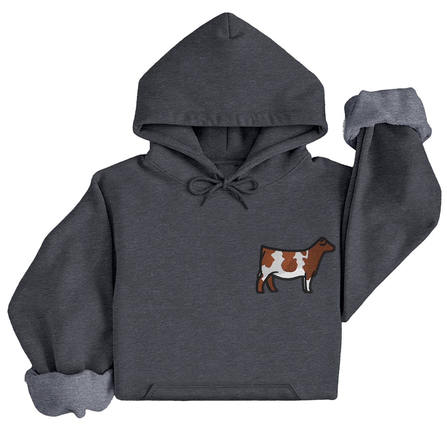 Custom Embroidered Livestock Hoodie