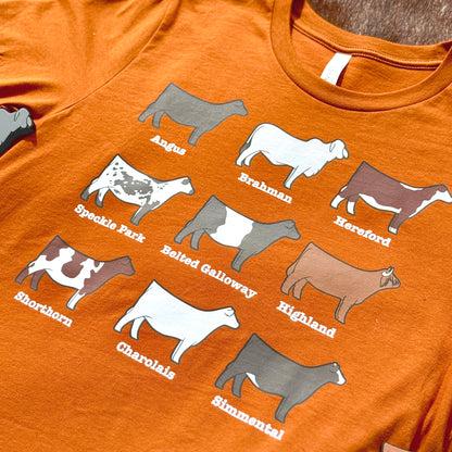 Beef Cattle Breed T-Shirt
