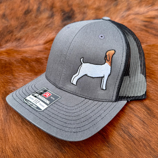 Market Goat Embroidered Hat
