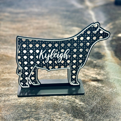 Show Cattle Earring Holder