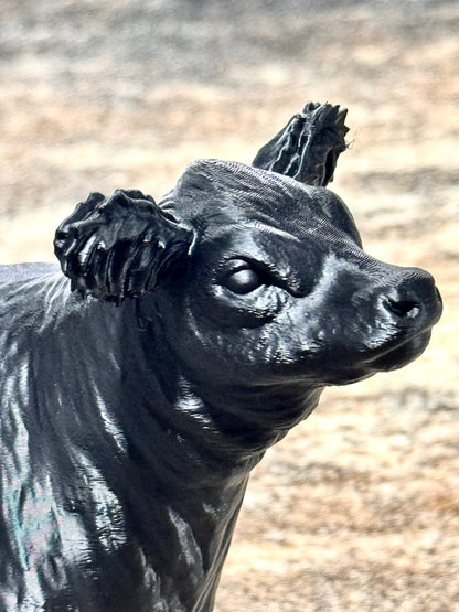 3D Printed Show Heifer Figure
