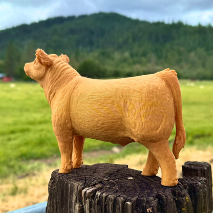 3D Printed Show Steer Figure