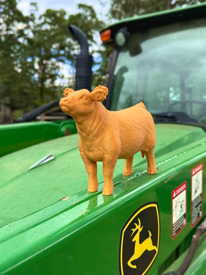 3D Printed Show Steer Figure