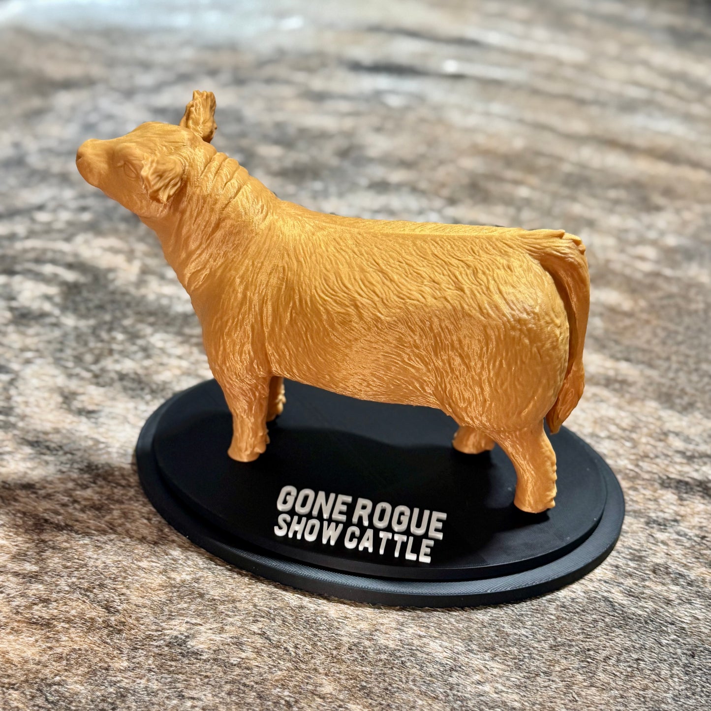 3D Buyer Thank You Show Steer Figure