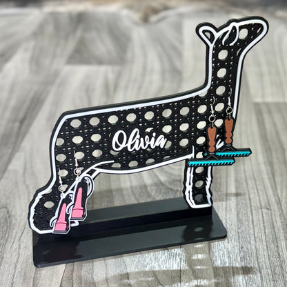 Show Lamb Earring Holder