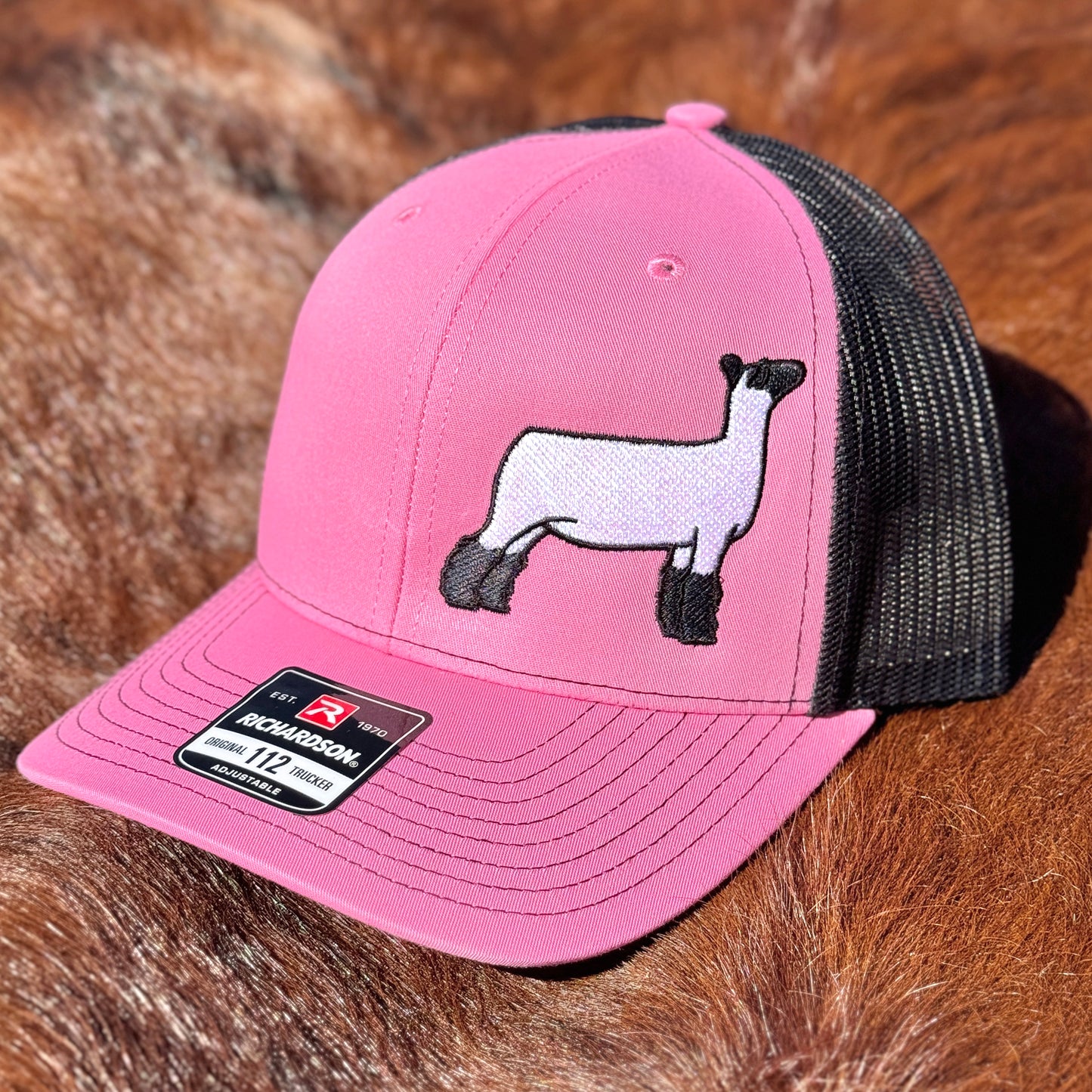 Show Sheep Embroidered Hat