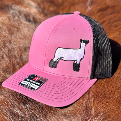 Show Sheep Embroidered Hat