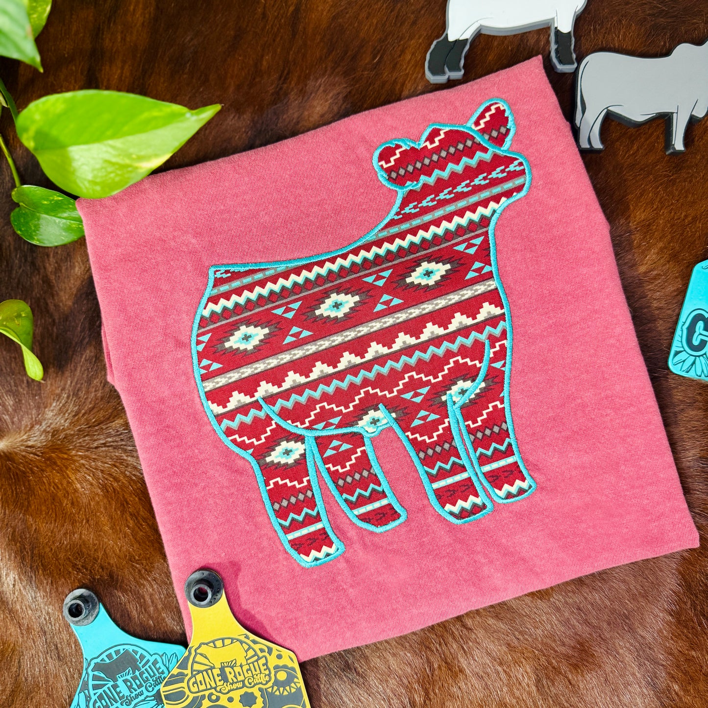 Show Steer Embroidered T-Shirt