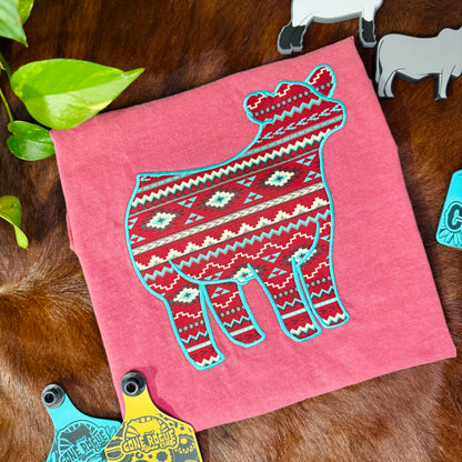 Show Steer Embroidered T-Shirt