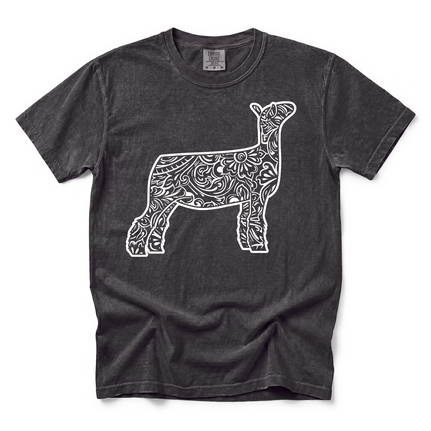 Tooled Leather Show Lamb T-Shirt