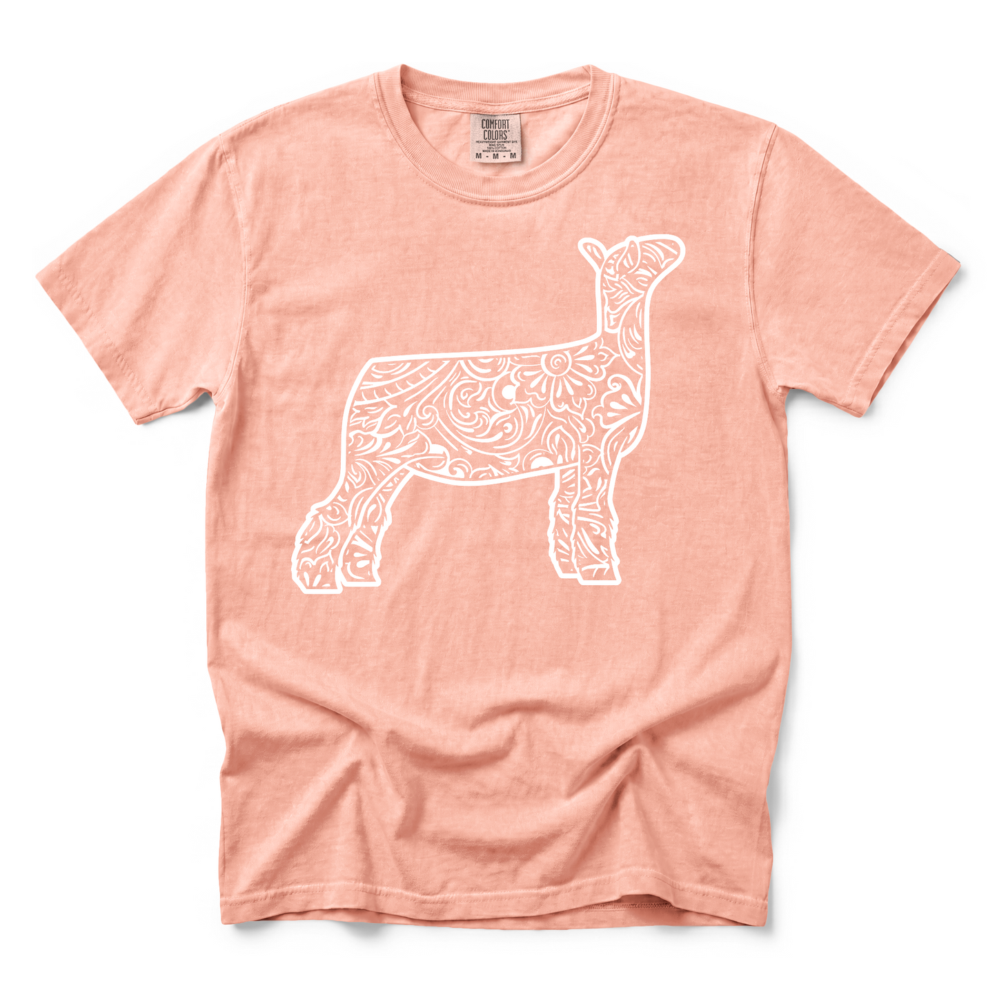 Tooled Leather Show Lamb T-Shirt