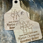 Custom Engraved Livestock Show Award Ear Tag – Personalized Wooden Sign
