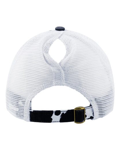 Cow Print Embroidered Holstein Hat