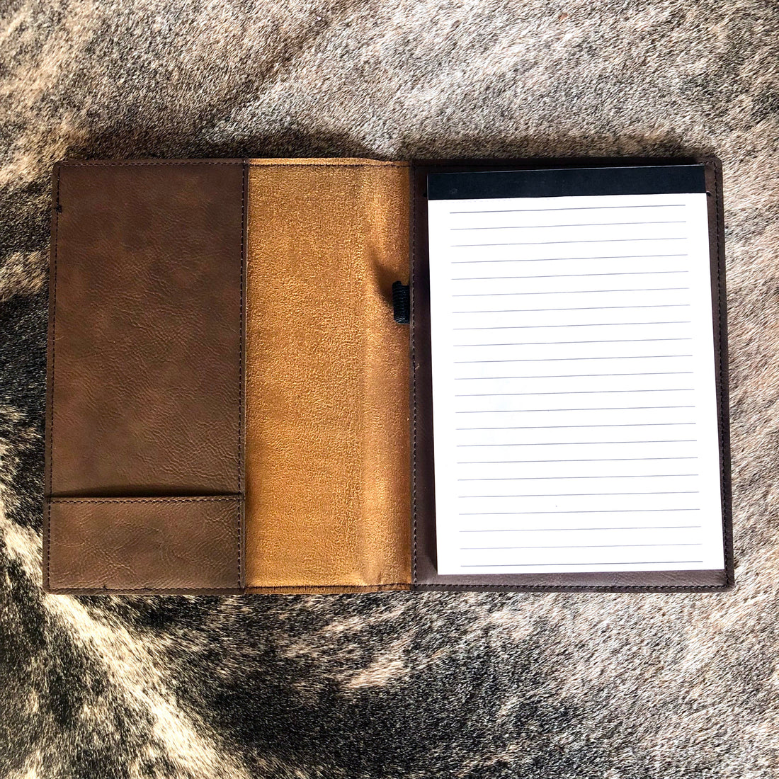 Custom Engraved Leatherette Journal – Personalized Livestock Judging ...